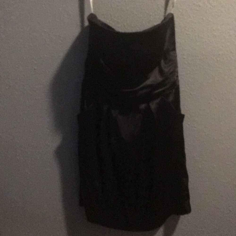 Strapless Black dress